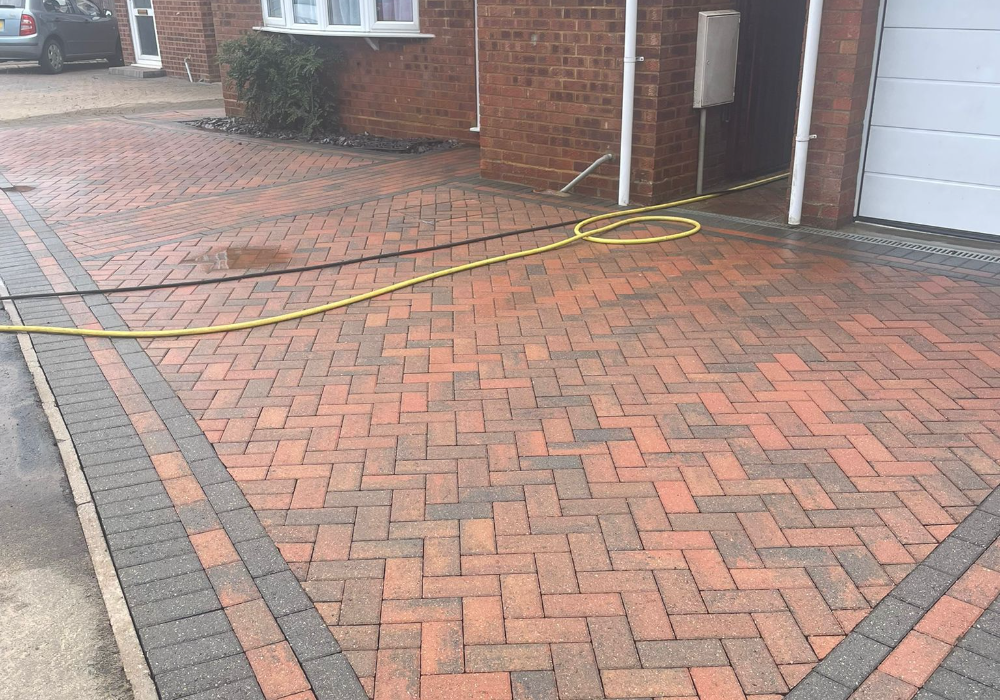 After Driveway Cleaning in Cambridgeshire